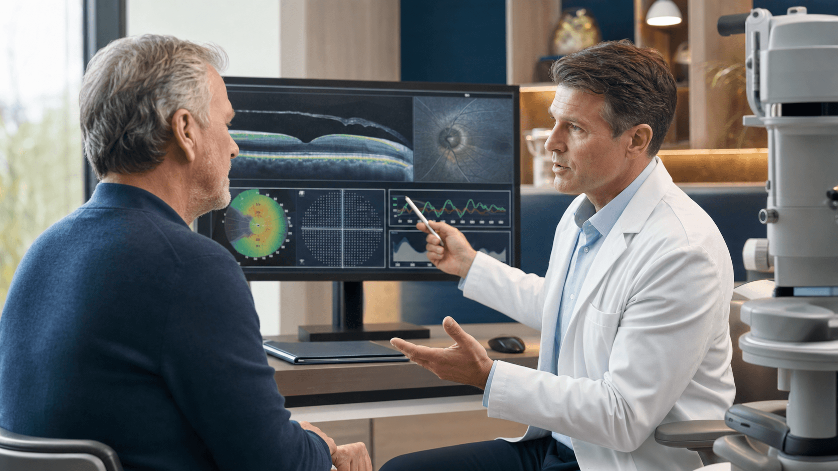 When Does Glaucoma Need Surgery? Pressure Goals and Field Loss