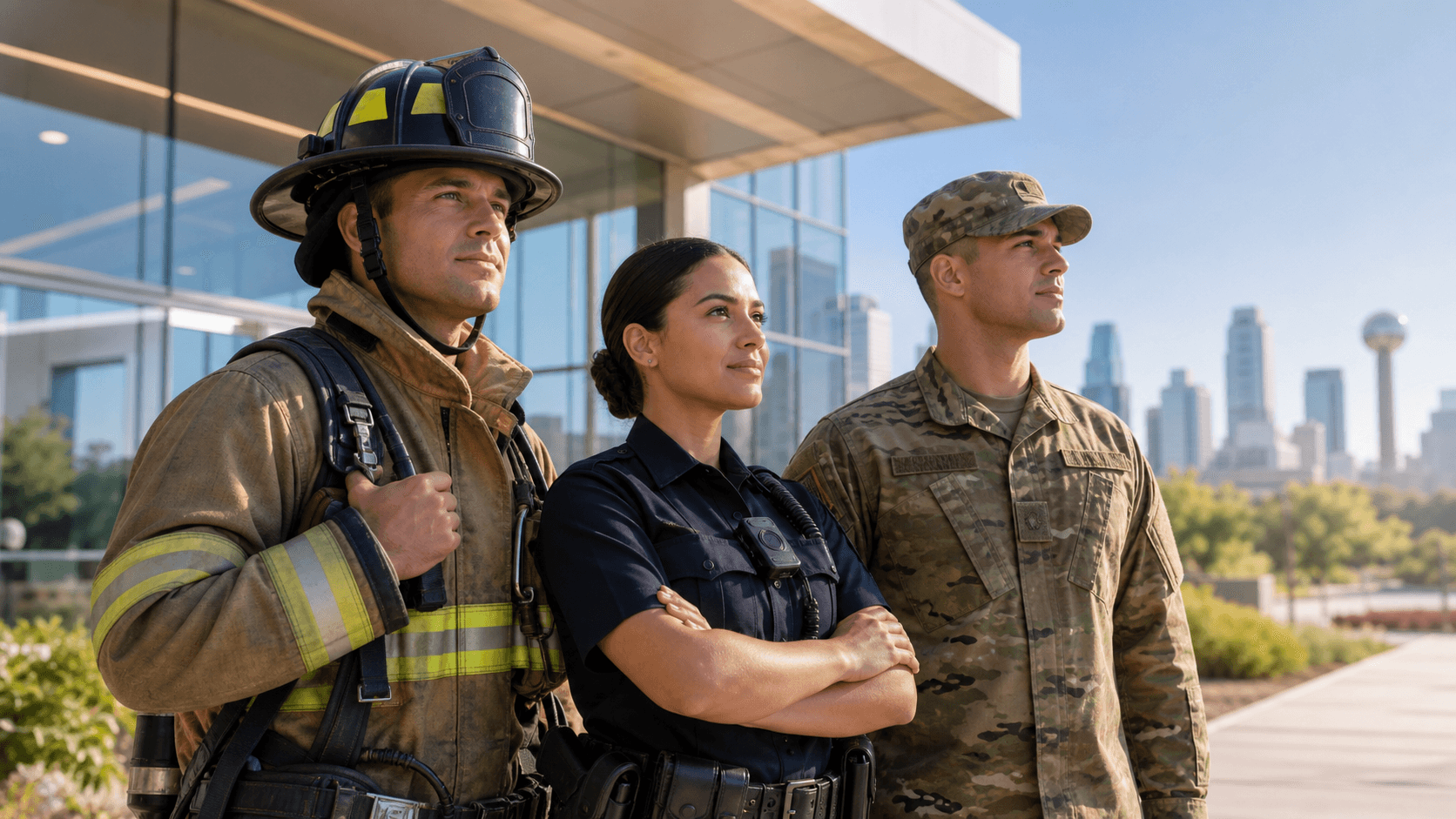 LASIK and SMILE for First Responders and Military in Dallas-Fort Worth