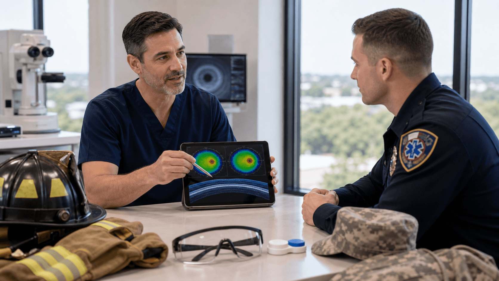LASIK for Police, Firefighters, and Military in DFW