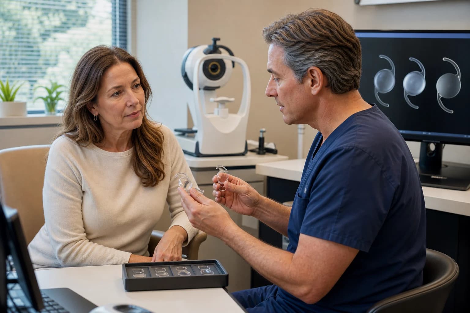 Refractive Lens Exchange Risks After 40