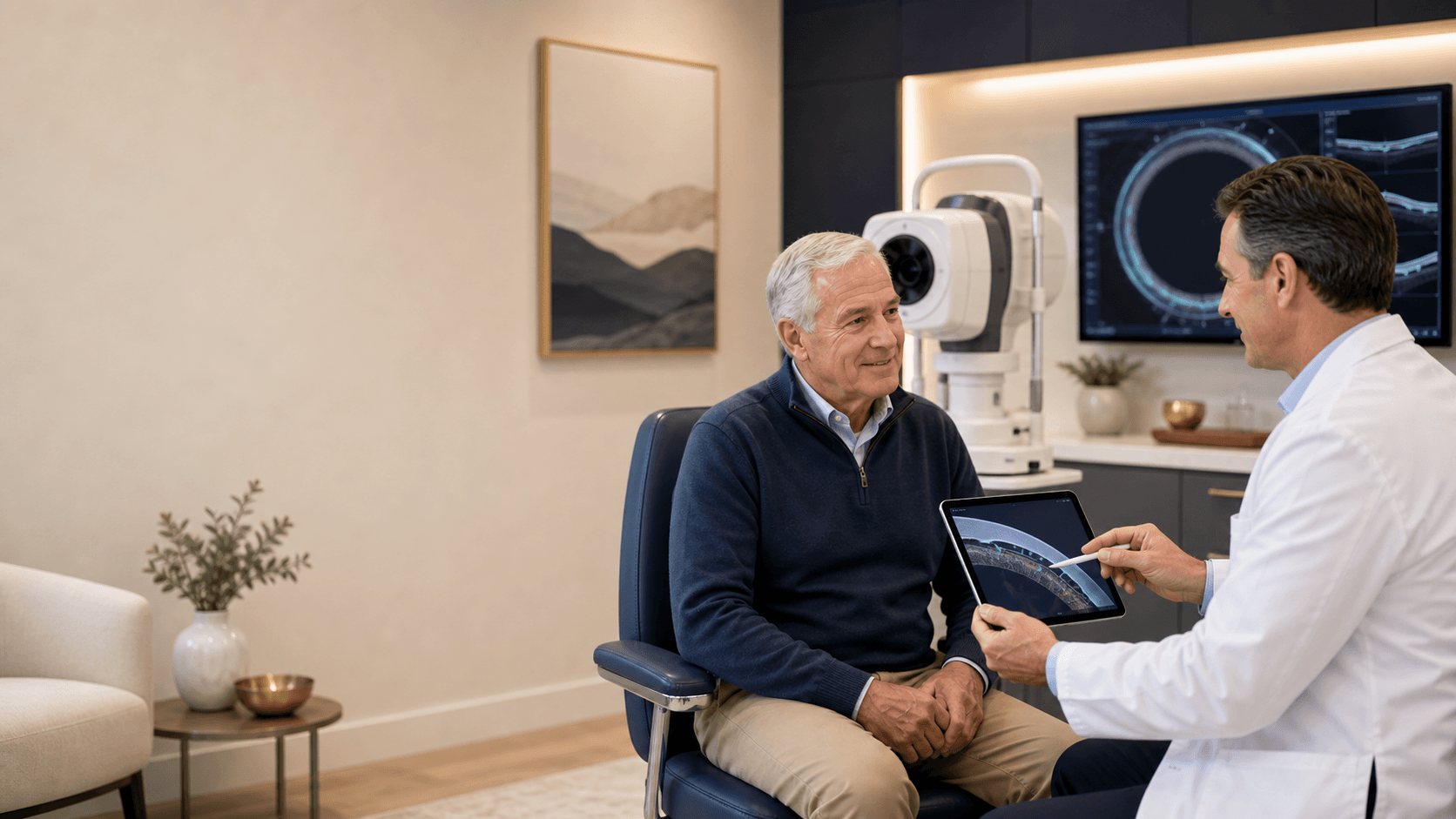Hydrus Microstent glaucoma consultation