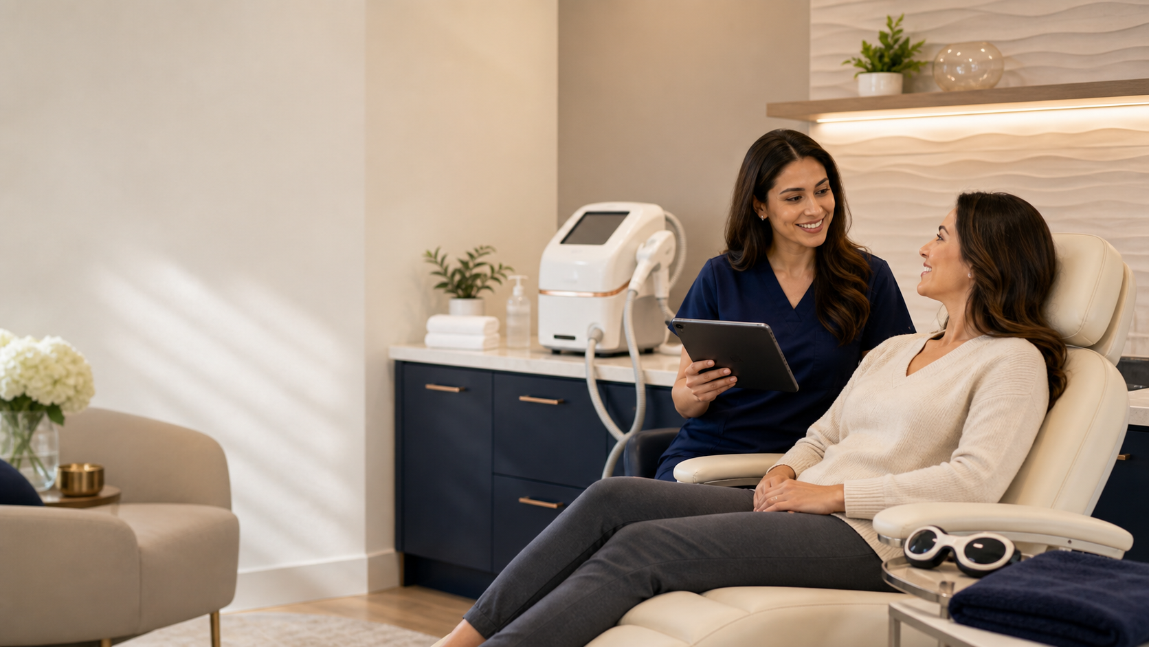 IPL dry eye treatment consultation