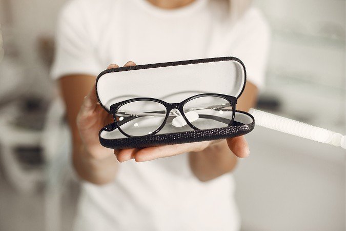 A patient enjoying clear vision in everyday life